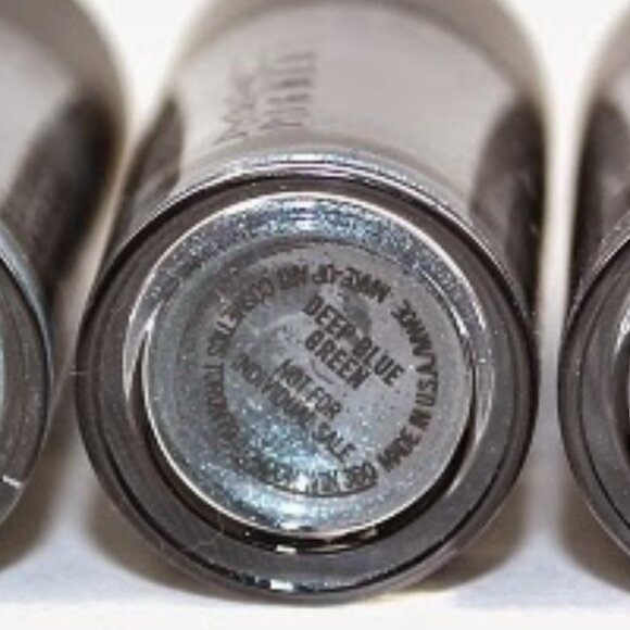 Last one! MAC DEEP BLUE GREEN eye shadow NEW Pigment shimmer rare - Picture 5 of 6